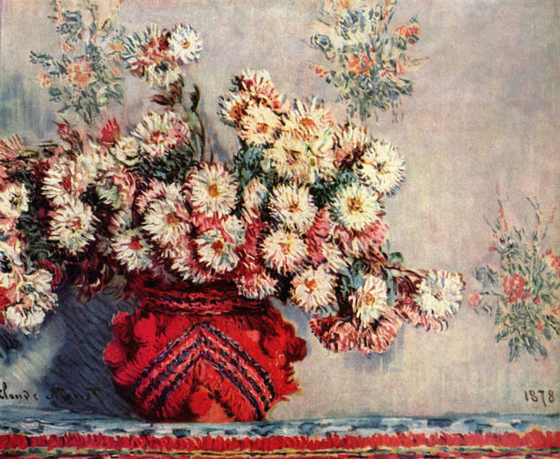 Still Life with Chrysanthemums 