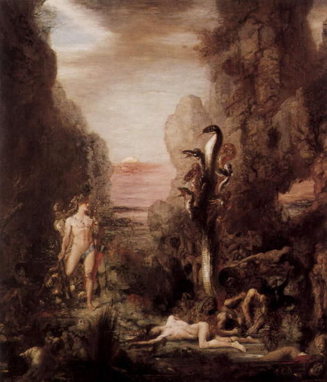 Hercules and the Hydra of Lerna 