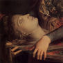 Thracian Woman with the Head of Orpheus and His Lyre, Detail