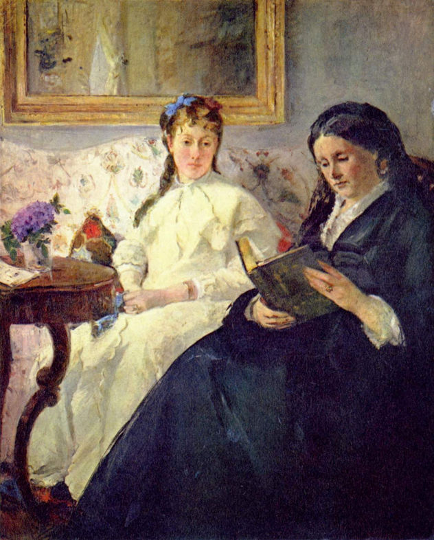 Madre y hermana de la artista