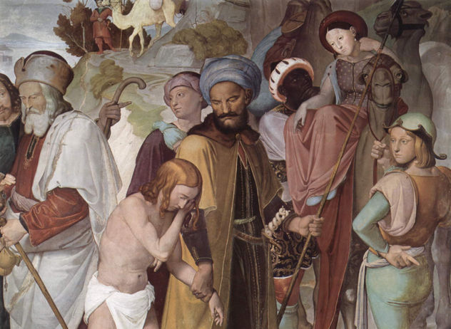 Freskenzyklus del Casa Bartholdy en Roma, escena