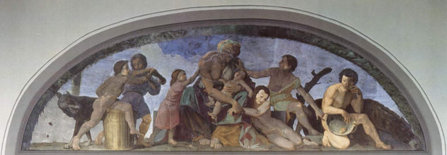 Fresco Cycle of Casa Bartholdy in Rome, scene