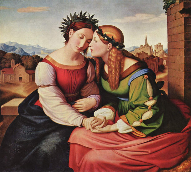 Italia y Alemania (Sulamith y María) 