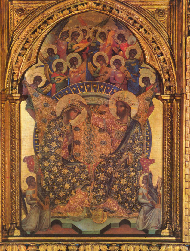 Polyptych with the Coronation of Mary, central panel