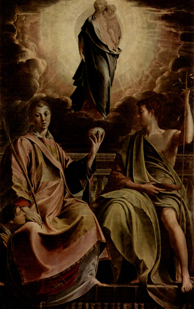 Madonna with Saint Stephen and Saint John the Baptist