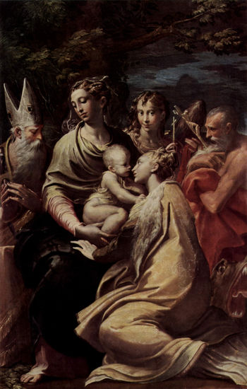 Madonna with Saint Margaret, Saint Peter, Saint Jerome, and Saint Michael 