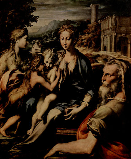 Throning Madonna,...