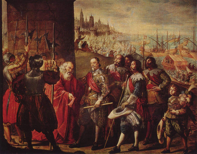 The Capture of Genoa by the Marquis of Santa Cruz 