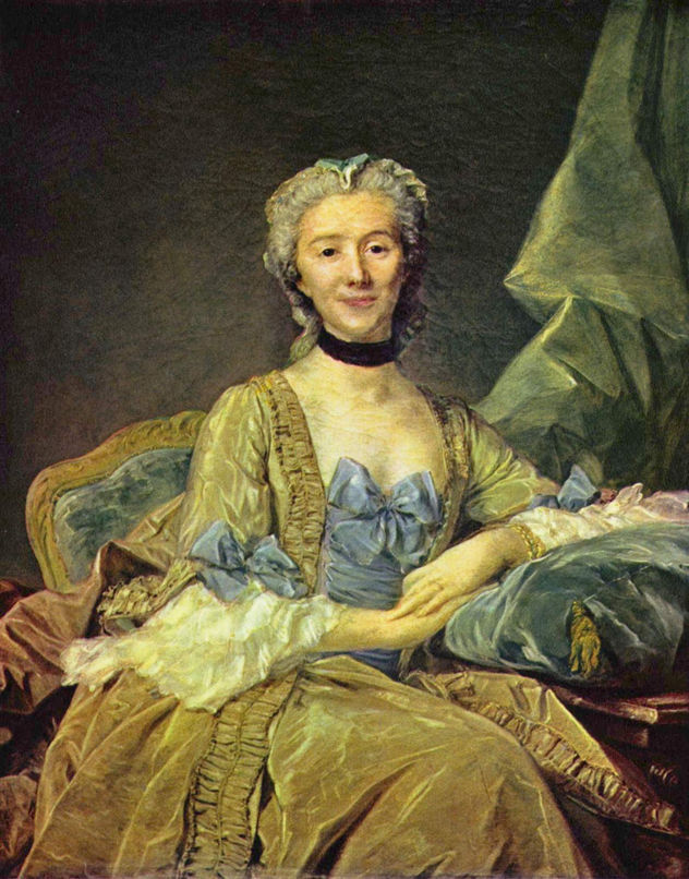 Porträt der Madame de Sorquainville