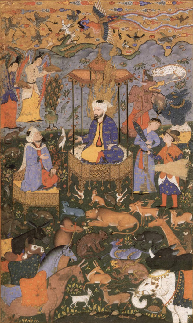 Shahnameh of Ferdowsi, Scene