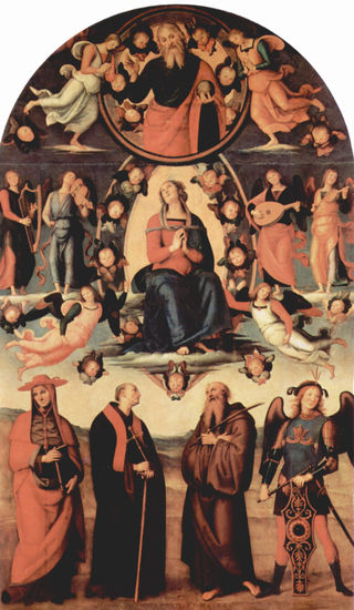 Mary Assunta with Four Saints, from the Left 