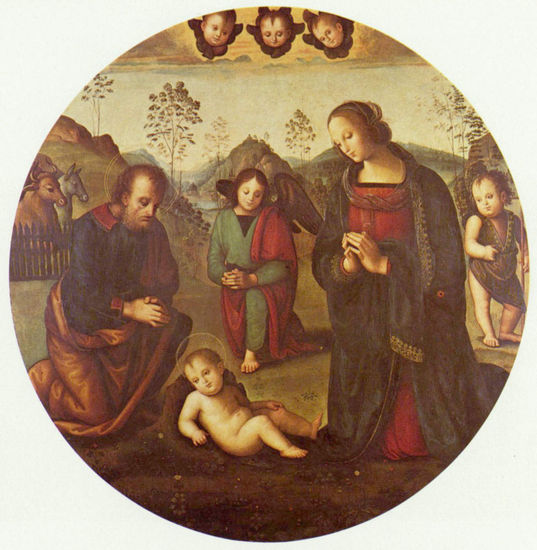 Birth of Christ, Tondo 