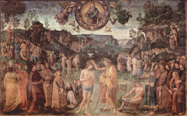 Frescos in the Sistine Chapel, scene 