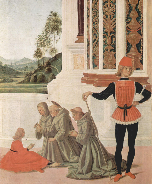 Ciclo de pinturas sobre los milagros de San Bernardo, escena