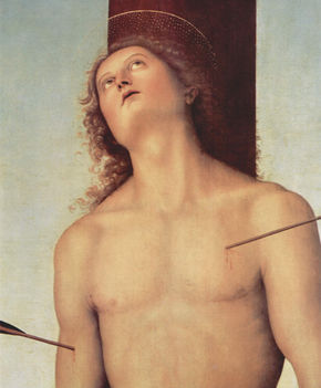 St. Sebastian, Detail