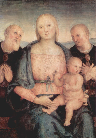 Madonna with Saint Herculanus and Saint Constantius of Perugia 