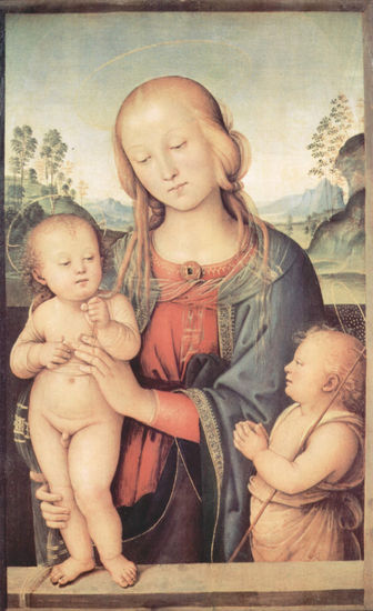 Madonna with Saint John the Baptist 