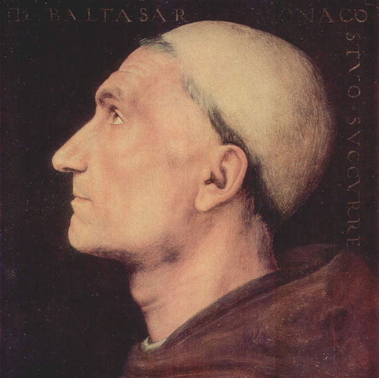 Porträt des Don Baldassarre di Antonio di Angelo 