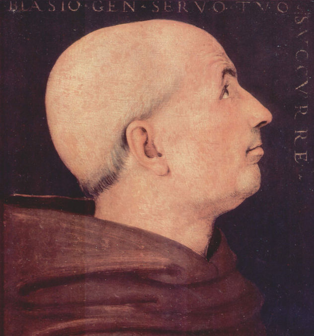 Porträt des Don Biagio Milanesi