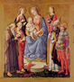 Mary with the Child and Six Saints