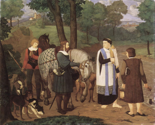Rudolf of Habsburg and the Priest