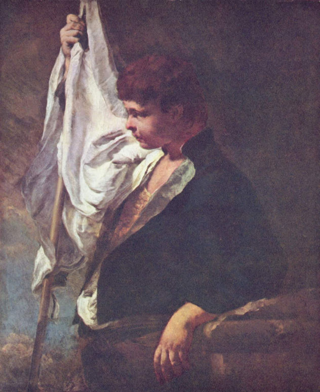 A Young Standard Bearer