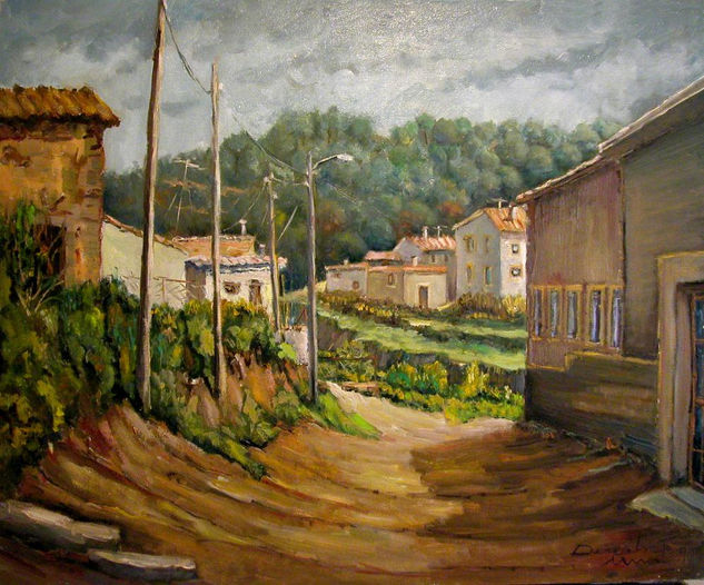 RURAL Oil Canvas Landscaping