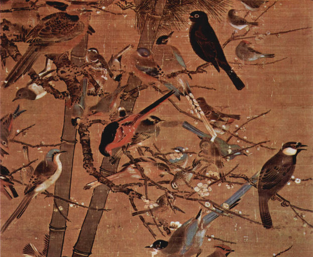 The Three Friends and One Hundred Birds 