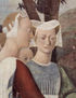 Frescos del "Ciclo de la Leyenda de la Santa Cruz" en el coro de San Francesco en Arezzo, escena