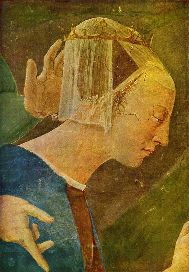 Frescos del "Ciclo de la Leyenda de la Santa Cruz" en el coro de San Francesco en Arezzo, escena
