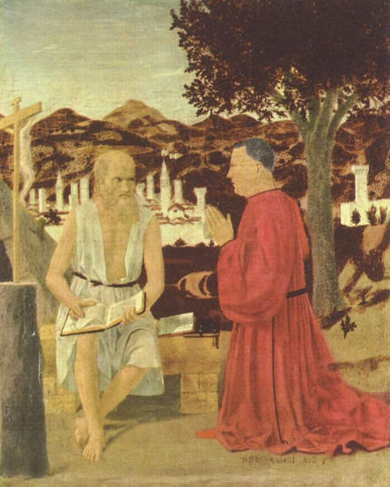 St. Jerome and a Benefactor 