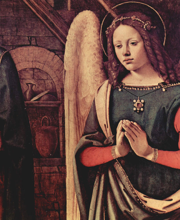 Adoration of the Child, Scene
