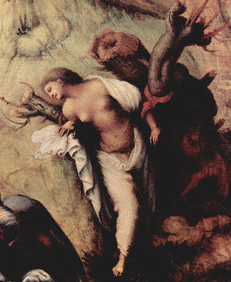 Perseus Frees Andromeda, Detail 