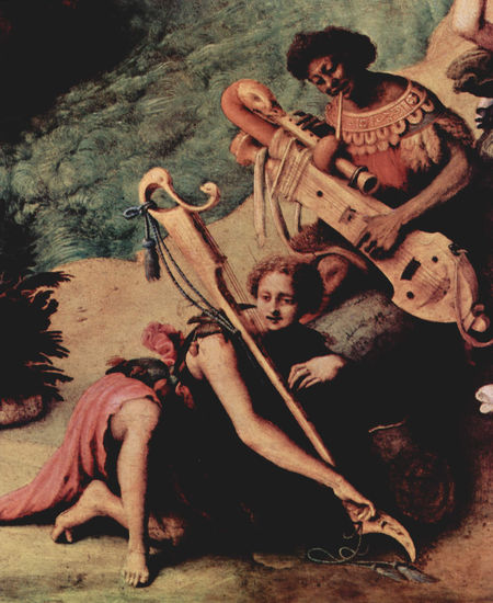 Perseus Frees Andromeda, Detail 