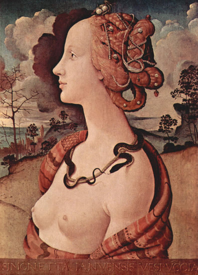 Portrait of Simonetta Vespucci 