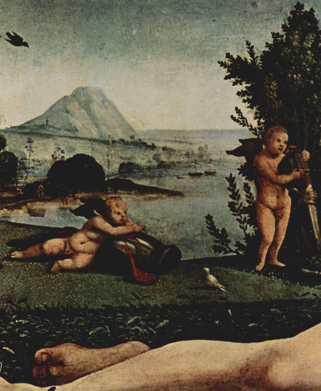 Venus, Marte y Amor, Detalle