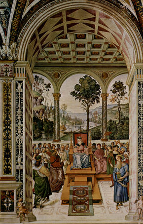 Cycle of frescoes...