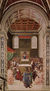 Cycle of frescoes on the life and actions of Enea Silvio Piccolomini, Pope Pius II, in the library of the cathedral of Siena, scene.
