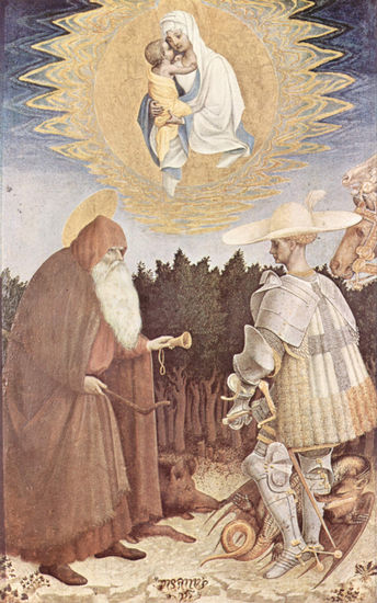 Vision of the Madonna of Saint Anthony and Saint George 