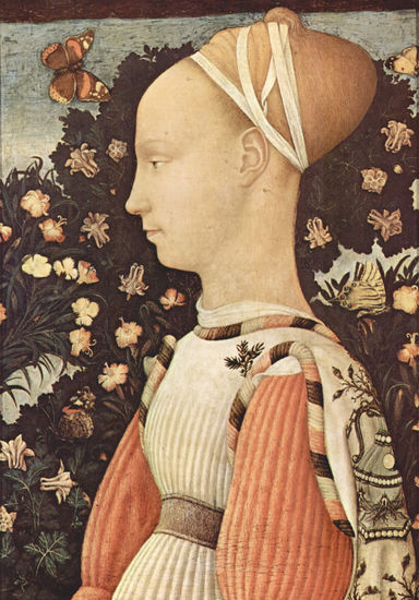 Retrato de una princesa Ginevra d'Este 