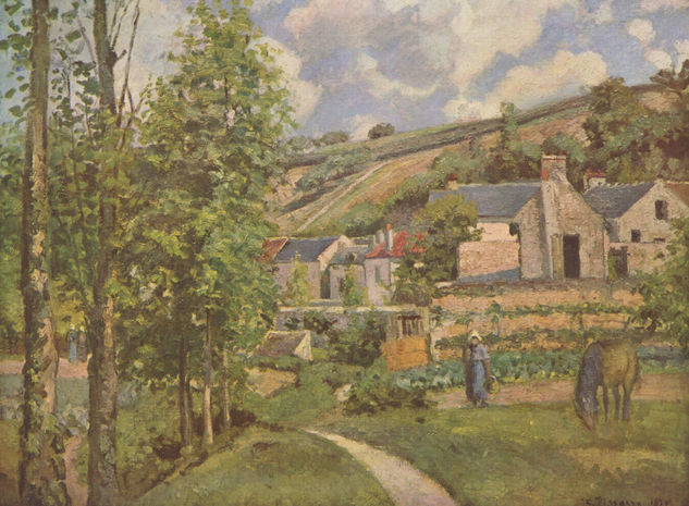 Paisaje cerca de Pontoise 