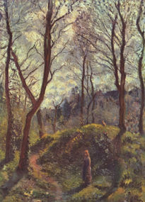 Paisaje con árboles...