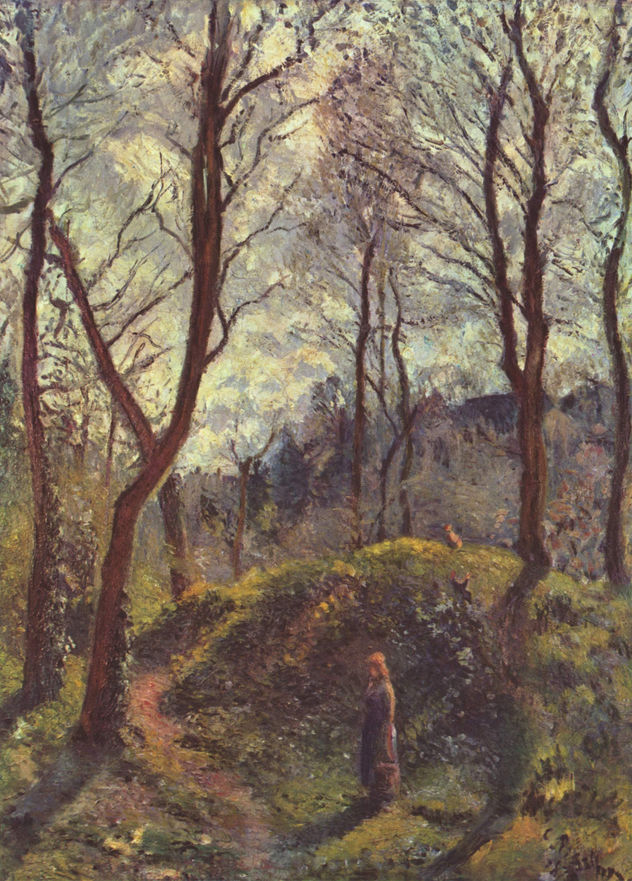 Landscape with Large Trees