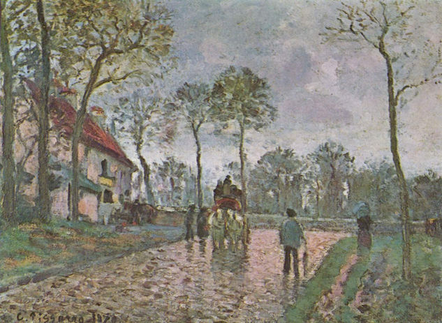 Stagecoach at Louveciennes 