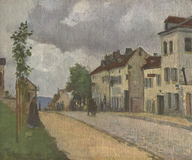 Path in Pontoise (Gisors Bridge)