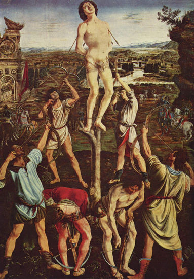 Martyr of Saint Sebastian 