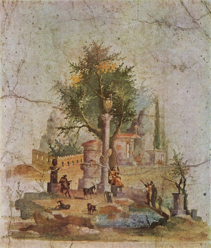 Landscape with the...