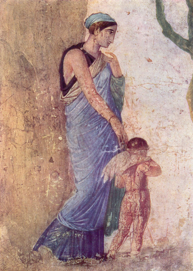Venus y el Amor castigado, Detalle
