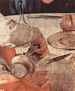 Abendmahl en Emmaús, Detalle