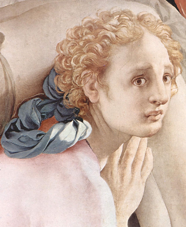 Altarpiece of the Capponi Chapel in Santa Felicita in Florence, Scene